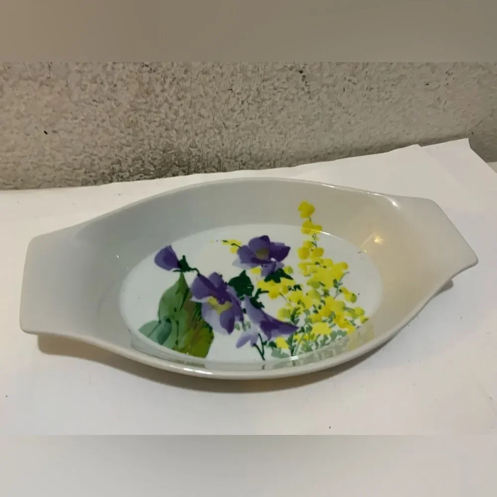 Lot 3 Dish Bake & Serve Casserole Savoir Vivre Ceramic 